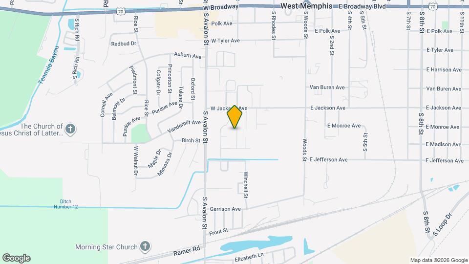 703 S Redding St Mapa y Detalles de la Ubicación