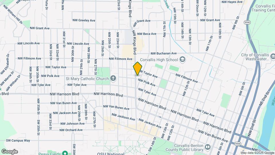 555-565 NW Kings Blvd Map and Location Details