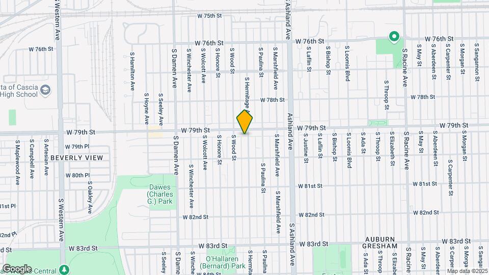 7914 S Hermitage Ave Mapa y Detalles de la Ubicación