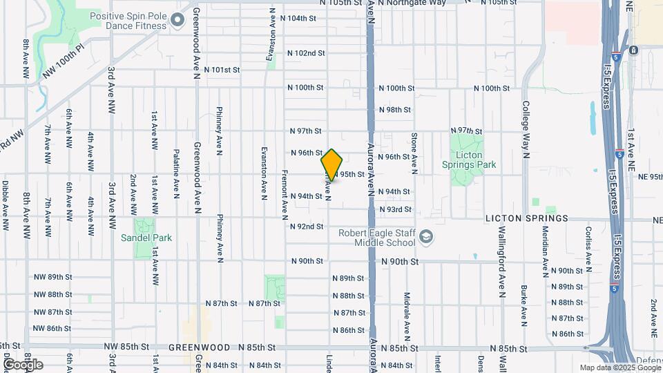 9412 Linden Ave N Map and Location Details