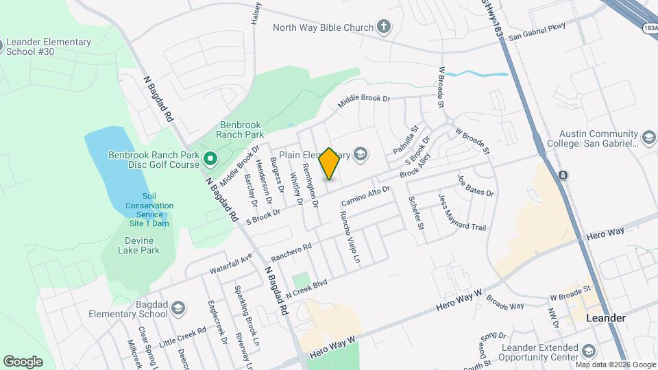 1002 Clayton Dr Map and Location Details