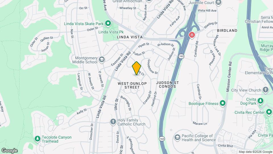 2411 Fleetwood St Map and Location Details