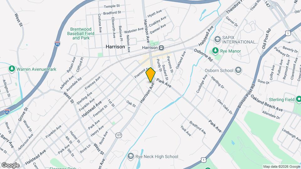 168 Harrison Ave Mapa y Detalles de la Ubicación