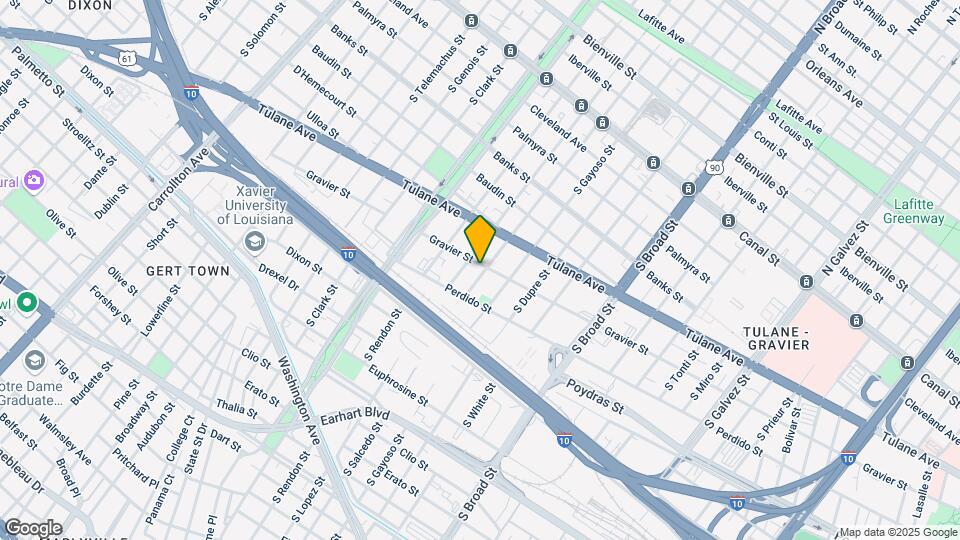 3100 Gravier St Mapa y Detalles de la Ubicación
