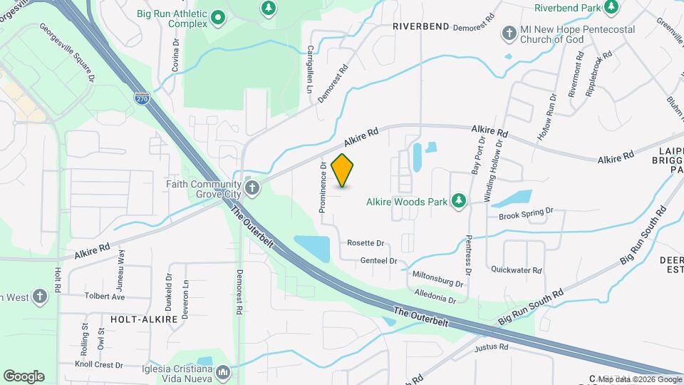 3974 Eminence Ln Map and Location Details