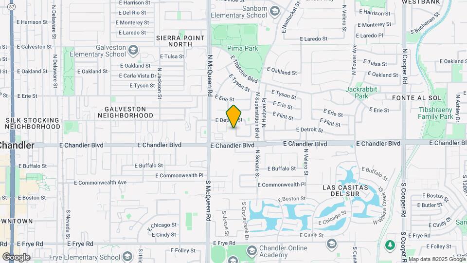 242 N Crosscreek Dr Map and Location Details