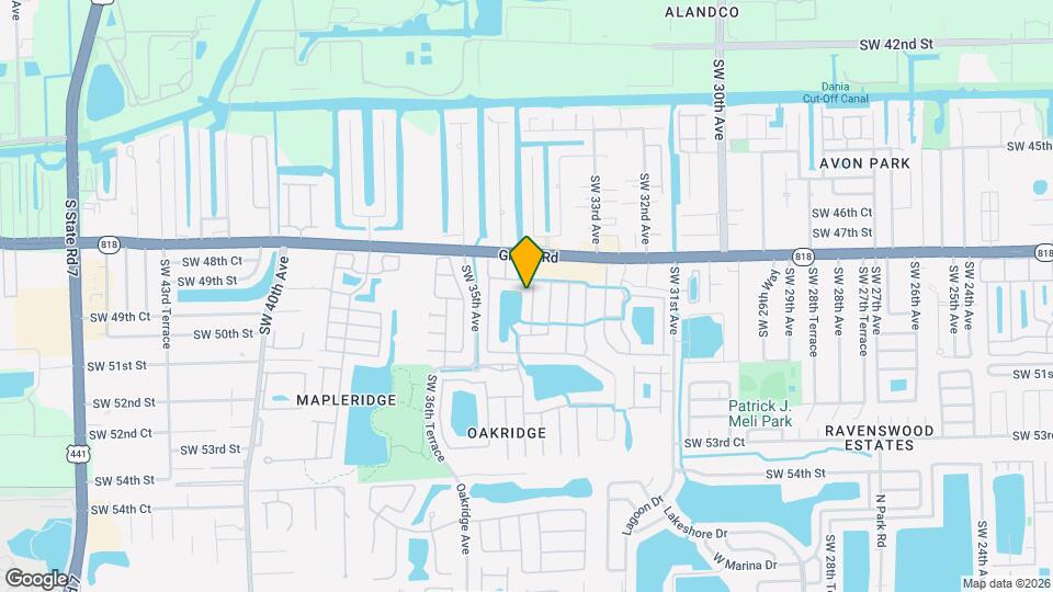 4923 SW 33rd Way Map and Location Details