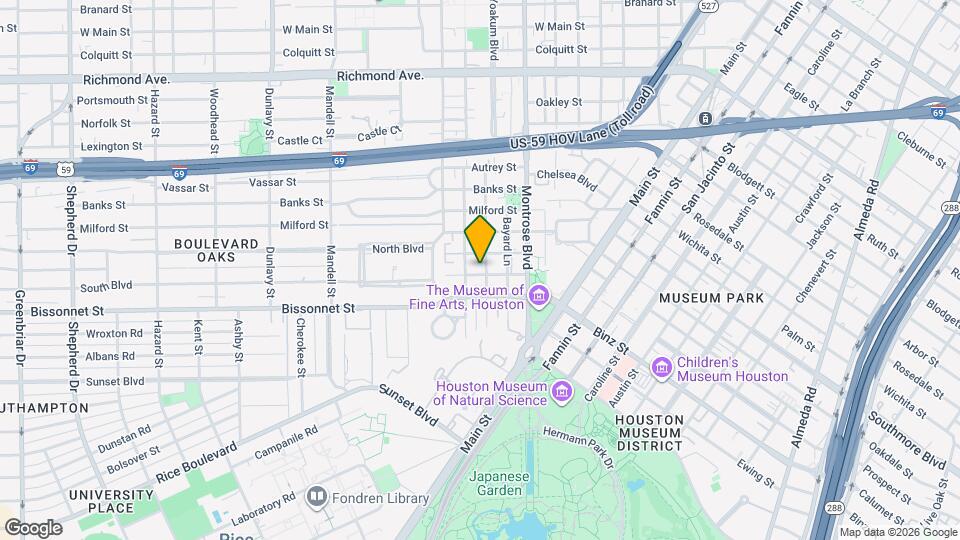 1126 Berthea St Map and Location Details