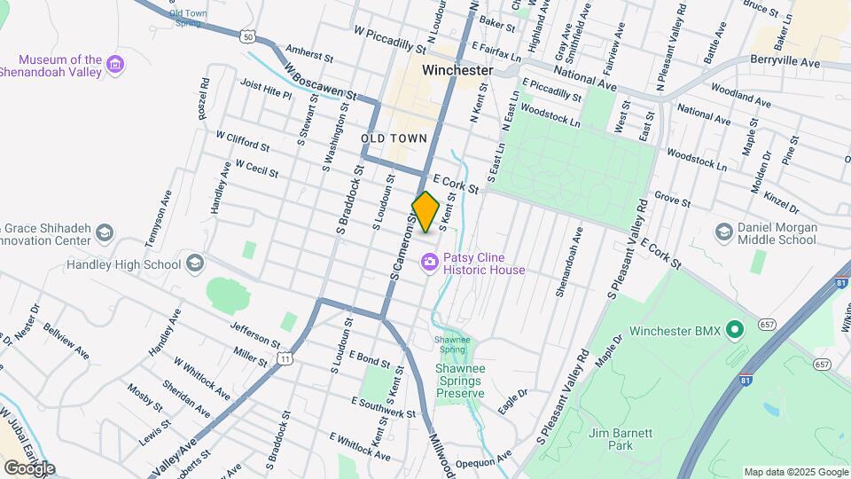 122 E Leicester St Mapa y Detalles de la Ubicación