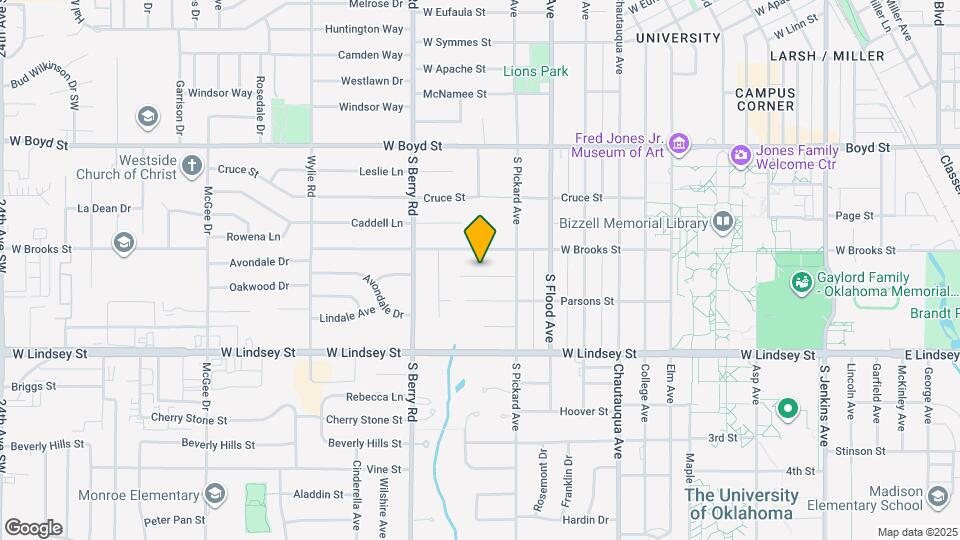 1017 McFarland St Map and Location Details