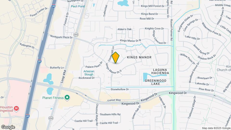 21803 Whispering Forest Dr Map and Location Details