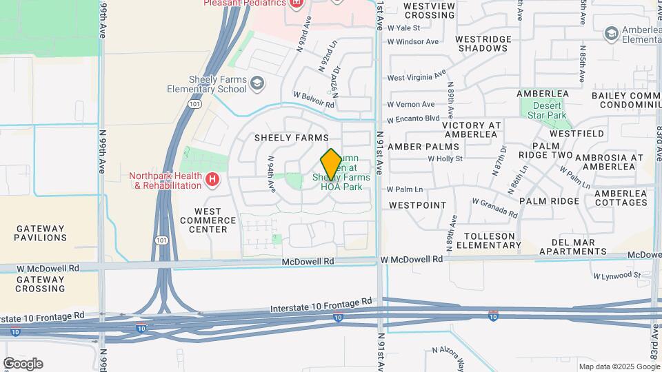 1930 N 92nd Dr Map and Location Details