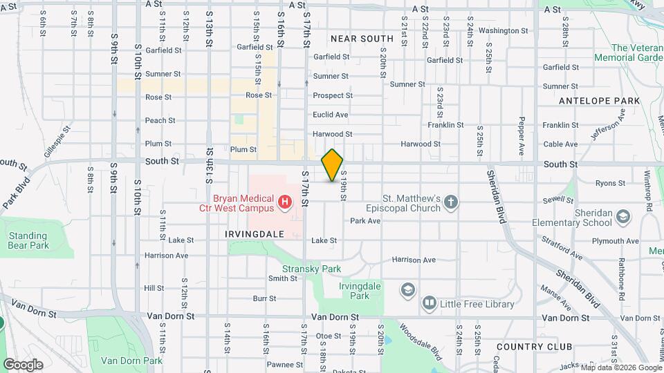 1817 Ryons St Map and Location Details