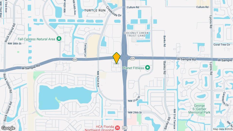 5960 W Sample Rd, Unit 102 Map and Location Details