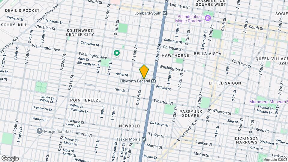 1155 S 15th St Map and Location Details