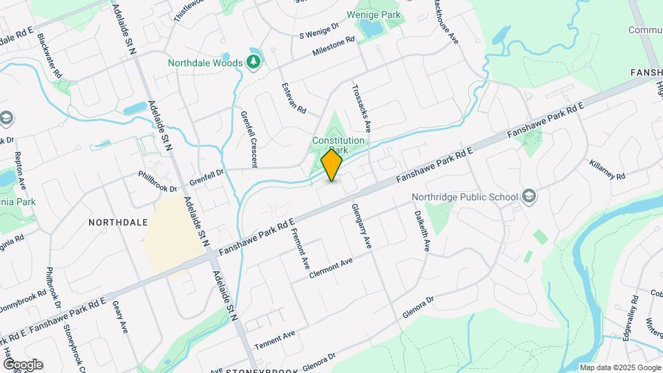 780 Fanshawe Park Rd E Map and Location Details