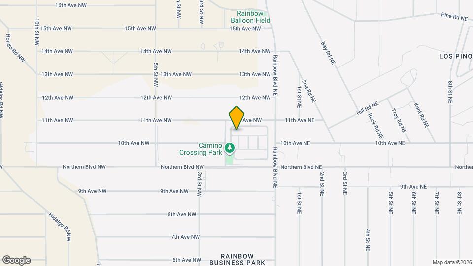 151 Las Ramblas Ave NW Map and Location Details