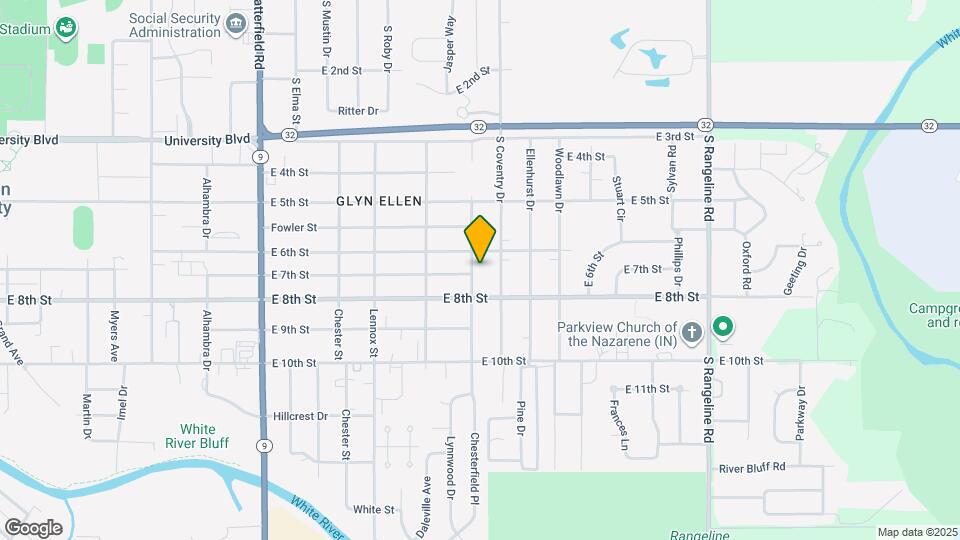 616 Harrison St Map and Location Details