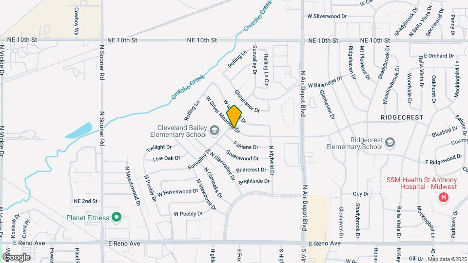 812 W Silver Meadow Dr Map and Location Details