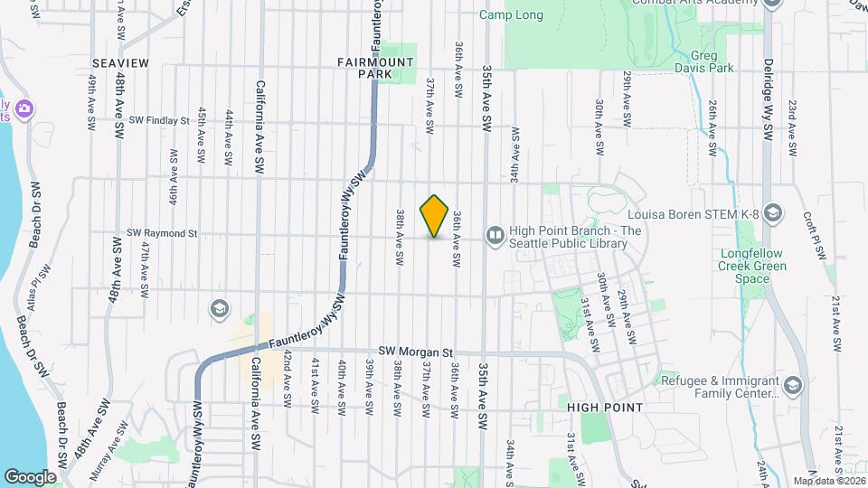 6002 37th Ave SW Mapa y Detalles de la Ubicación