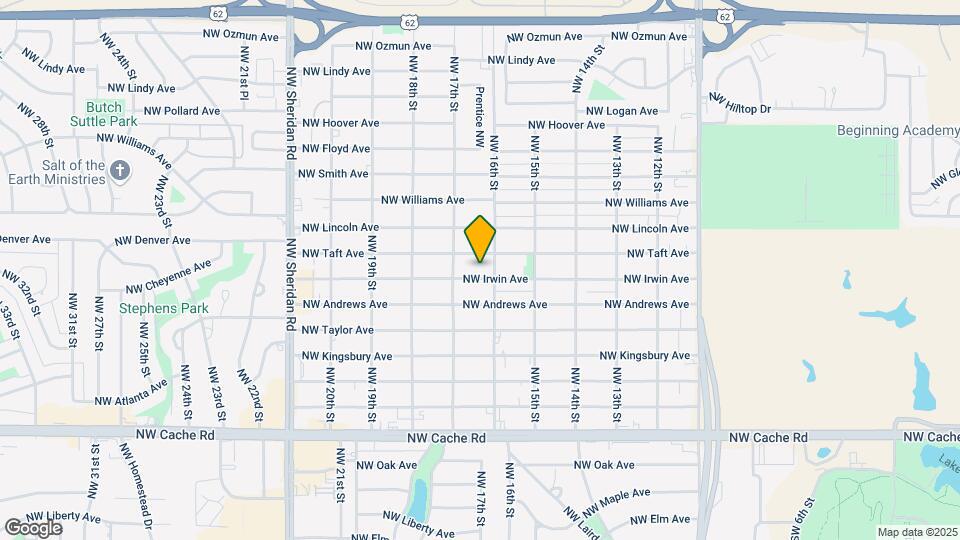 1605 NW Irwin Ave Map and Location Details