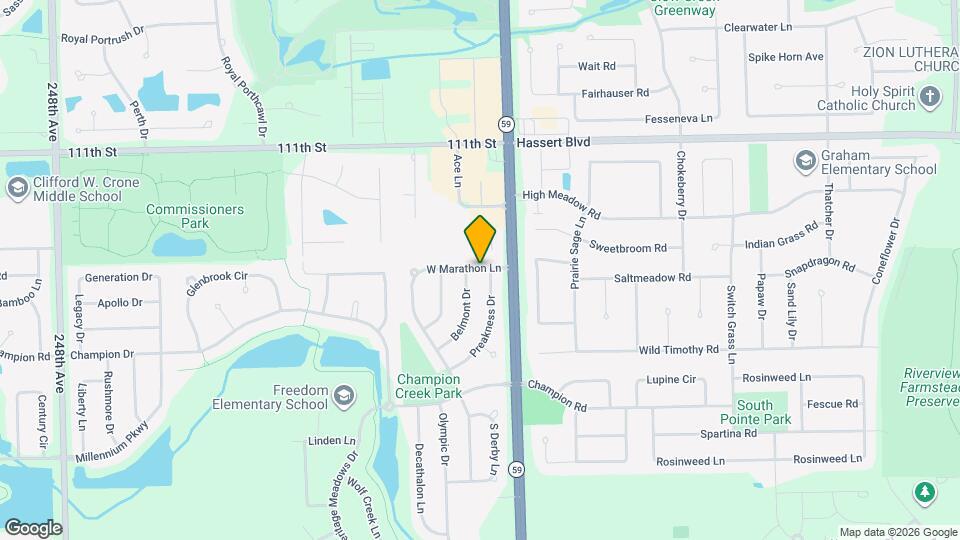24354 W Alexis Ln Map and Location Details