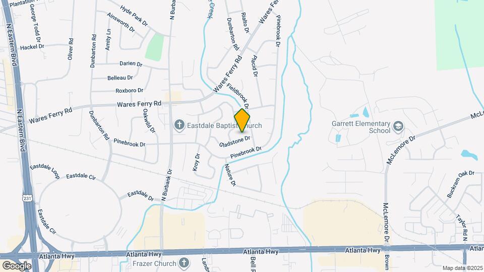 6215 Gladstone Dr Map and Location Details