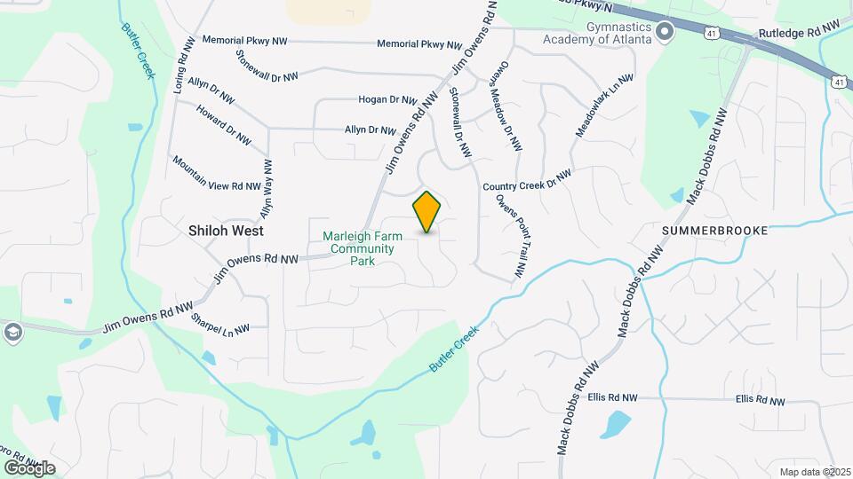 2662 Marleigh Farm Rd NW Map and Location Details