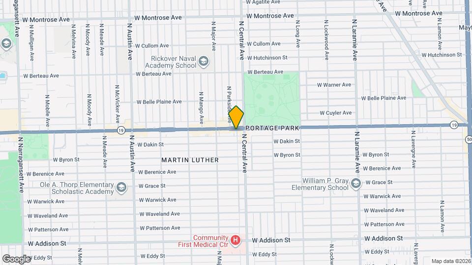 5615 W Irving Park Rd, Unit 2R Mapa y Detalles de la Ubicación