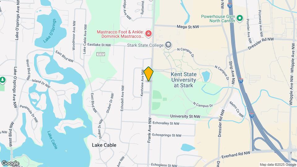 5891 Frank Ave NW Map and Location Details