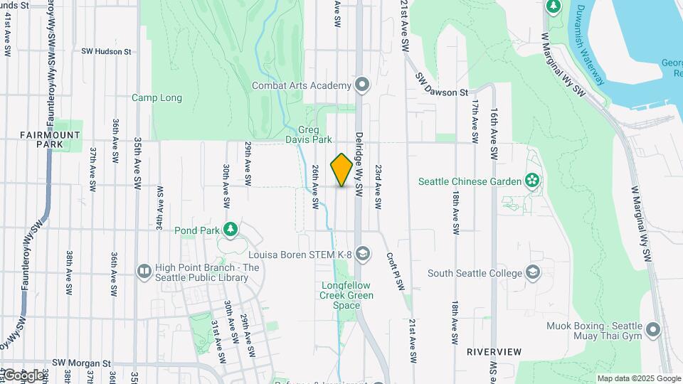 5606 25th Ave SW Map and Location Details