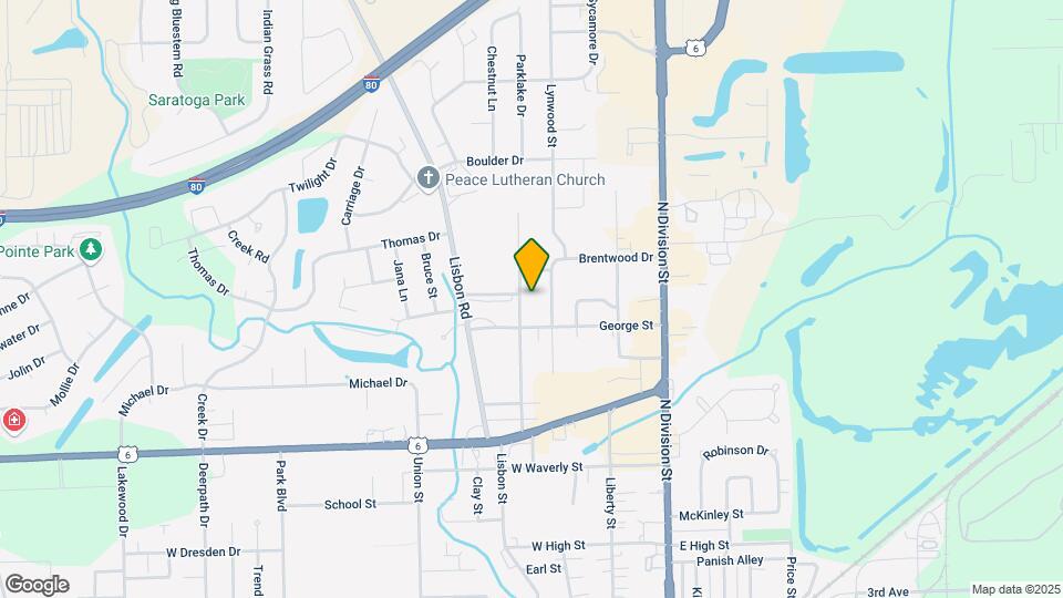 Brentwood Apartments Mapa y Detalles de la Ubicación