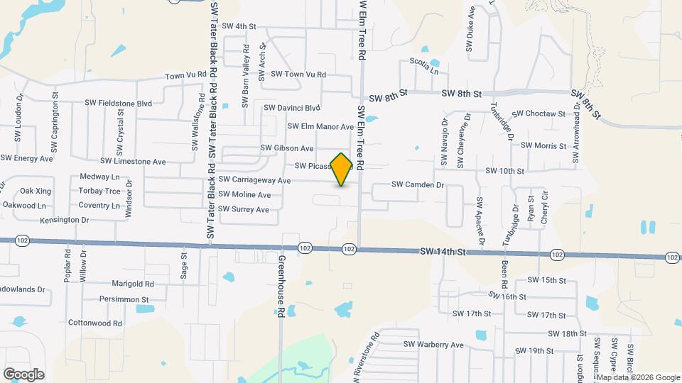 3306 SW Landau Ct Map and Location Details