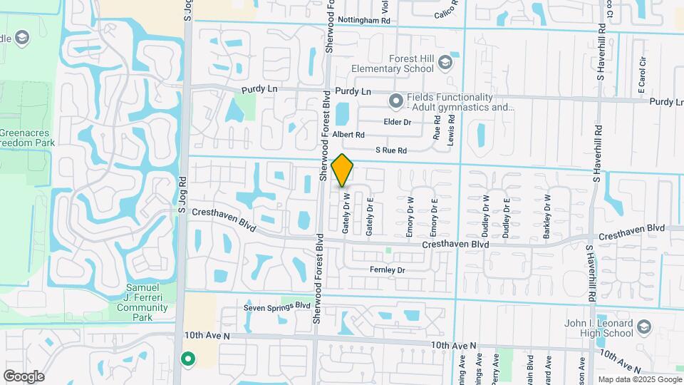 Arbours of the Palm Beaches Map and Location Details