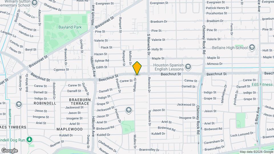 8407 Mullins Dr Map and Location Details