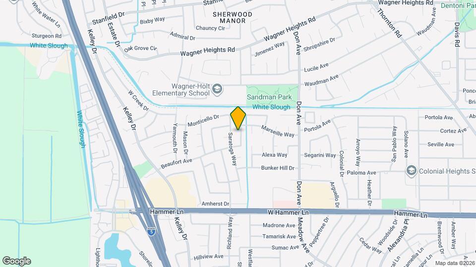 8417 Edgefield Way Map and Location Details
