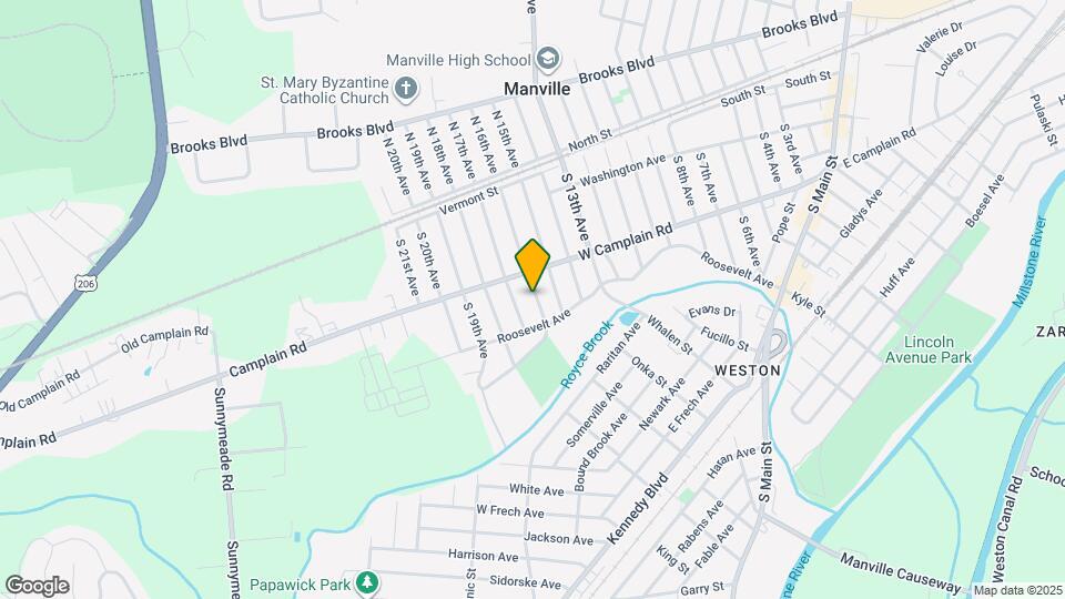 226 S 16th Ave Map and Location Details