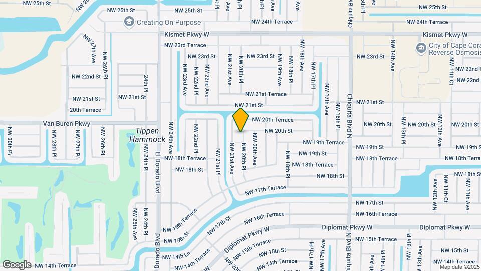 1906 NW 20th Pl Map and Location Details