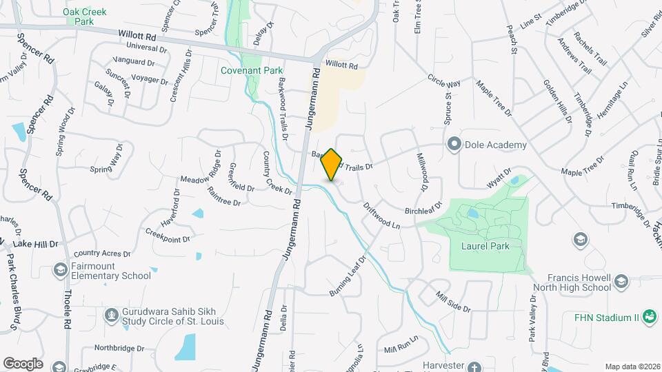 341 Lemonwood Dr Mapa y Detalles de la Ubicación