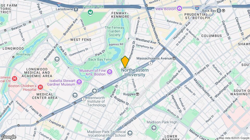 218 Hemenway St Mapa y Detalles de la Ubicación