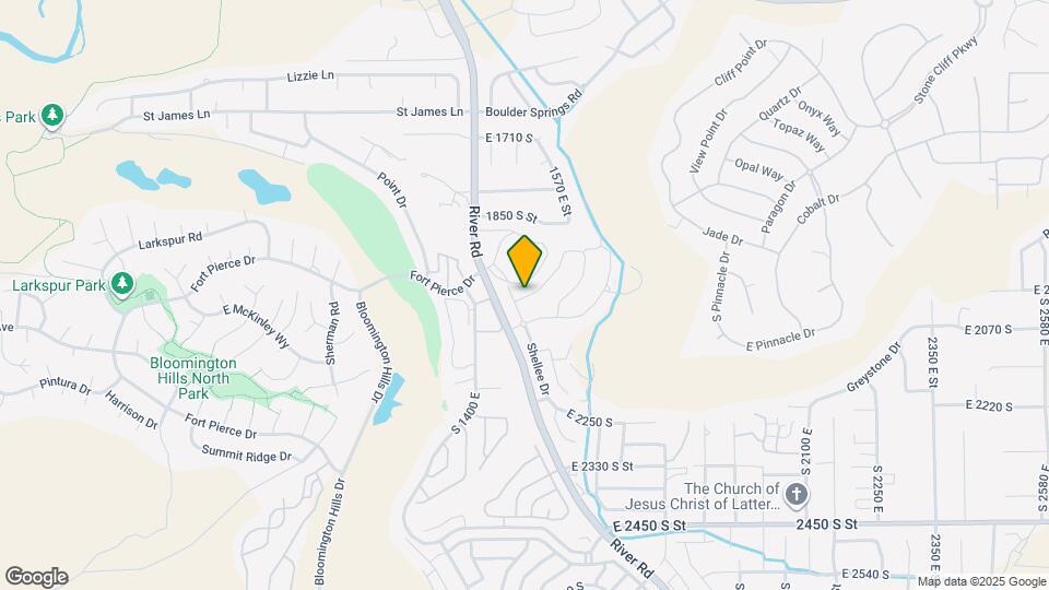 1603 E Dihedral Dr Map and Location Details