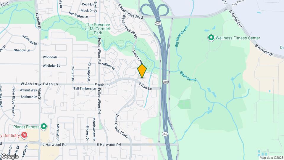 932 Brook Forest Ln Map and Location Details