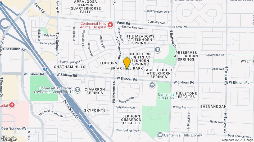 7224 Scenic Desert Ct Map and Location Details