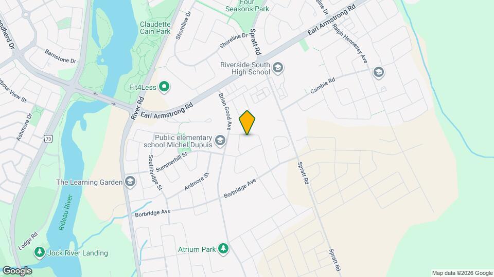 127 Hawkeswood Dr Map and Location Details