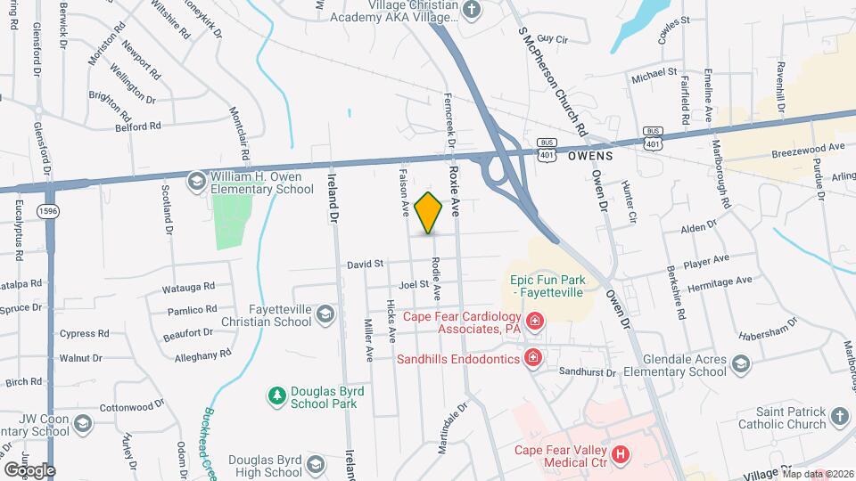 300 Rodie Ave Map and Location Details