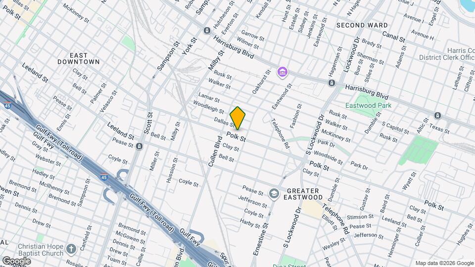 4203 Polk St Map and Location Details