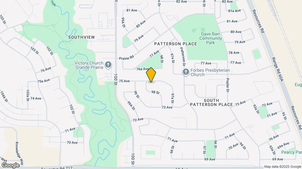 9813-9875 75 Ave Map and Location Details