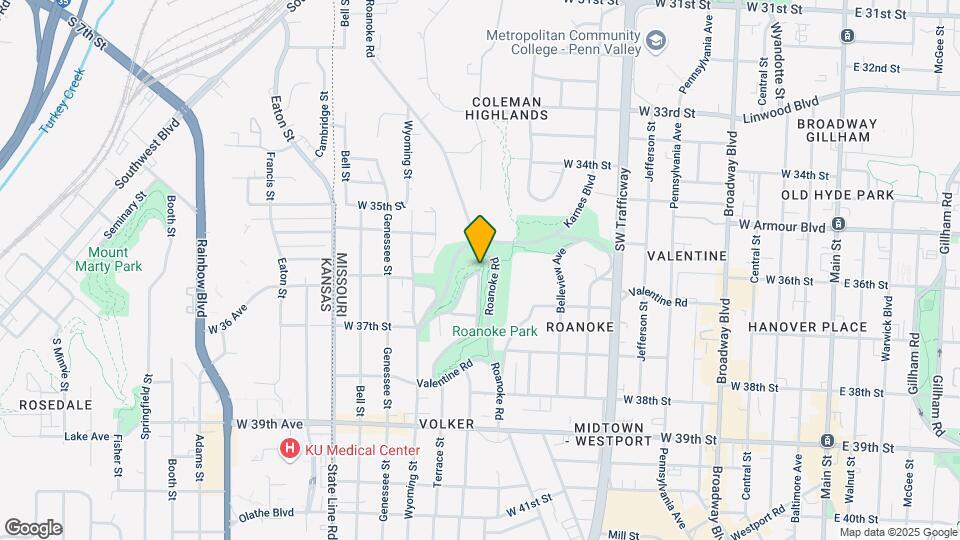 3600-3606 W Roanoke Pkwy Map and Location Details