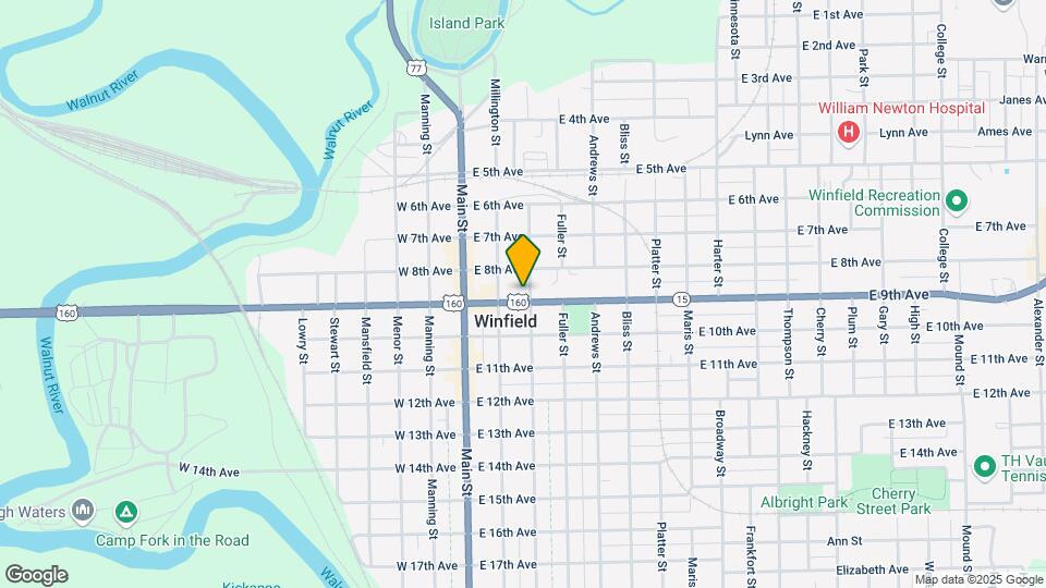 815 Loomis St Map and Location Details