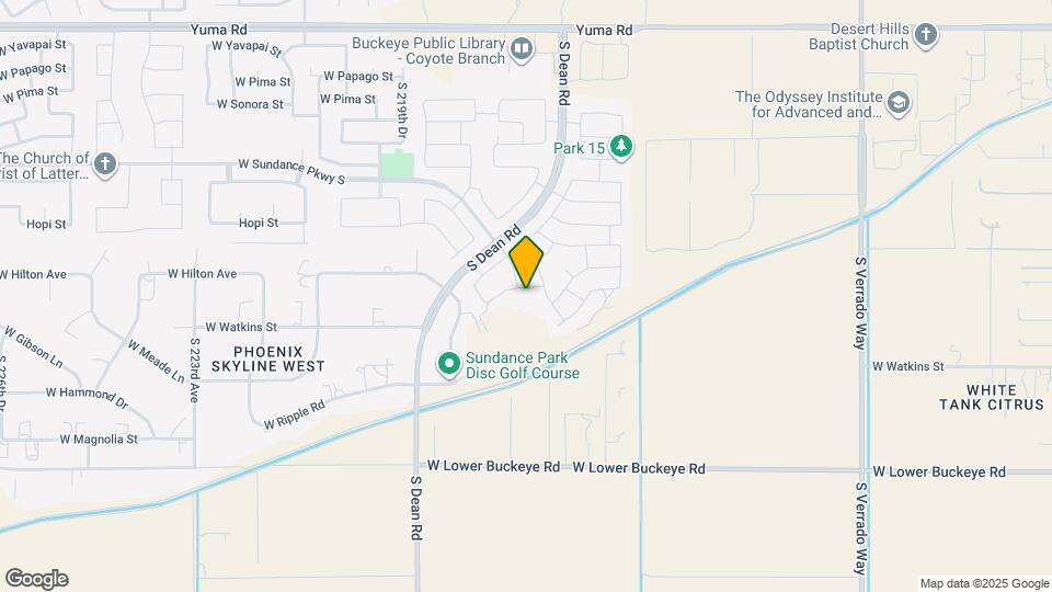 21707 W Hess Ave Map and Location Details